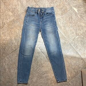 American Eagle Outfitters Light Blue Denim Shorts